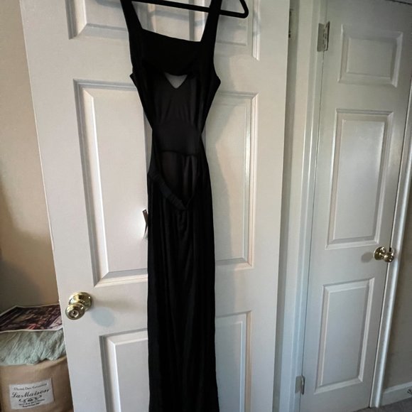 Black Maxi Dress (Tobi) - Picture 2 of 2
